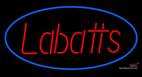 Labatts Oval Neon Sign 