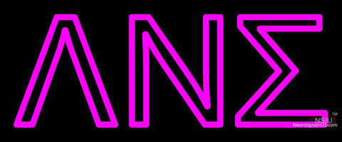 Lambda Nu Sigma Neon Sign 