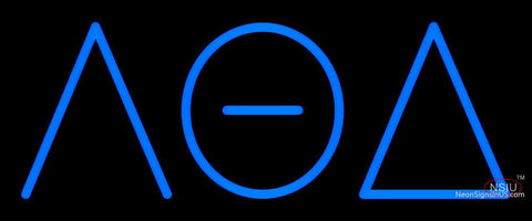 Lambda Theta Delta Neon Sign  