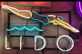 New LIDO  Handmade Art Neon Signs