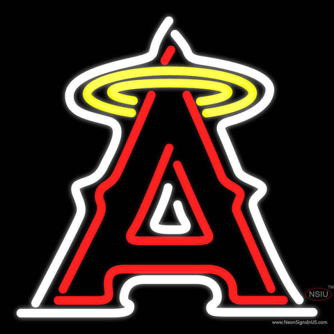 Los Angeles Angels Of Anaheim Real Neon Glass Tube Neon Sign 