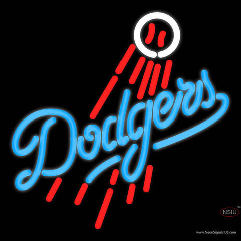 Los Angeles Dodgers MLB Real Neon Glass Tube Neon Sign 