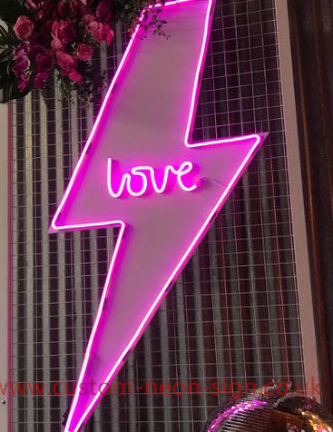 Love Wedding Home Deco Neon Sign