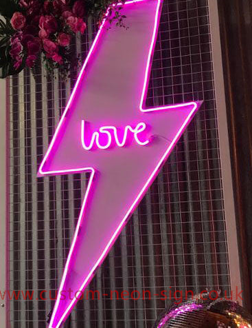 Love Wedding Home Deco Neon Sign 