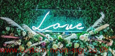 Love Wedding Home Deco Neon Sign 