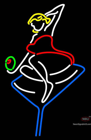 Martini Girl Neon Sign 