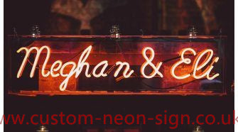 Meghan And Eli Wedding Home Deco Neon Sign 