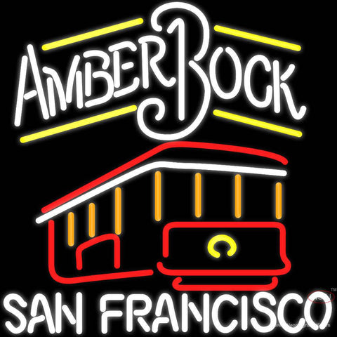 Michelob Amber Bock San Francisco Neon Beer Sign