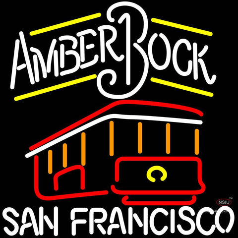 Michelob Amber Bock San Francisco Neon Beer Sign