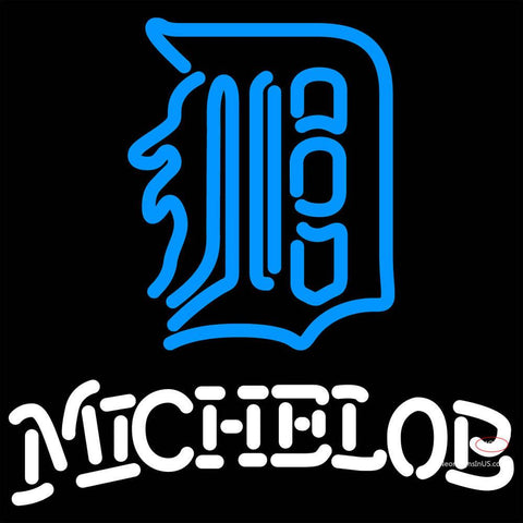 Michelob Detroit Tigers MLB Neon Sign   x 