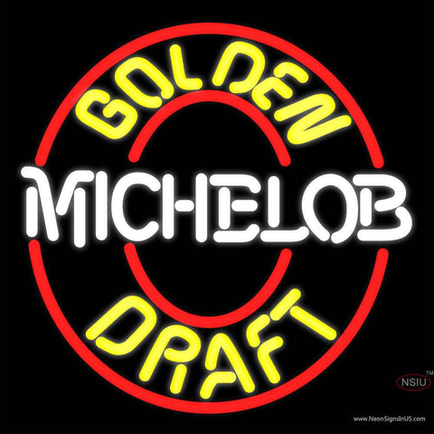 Michelob Golden Draft Neon Beer Sign x