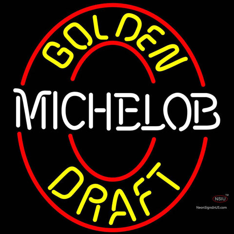 Michelob Golden Draft Neon Beer Sign x