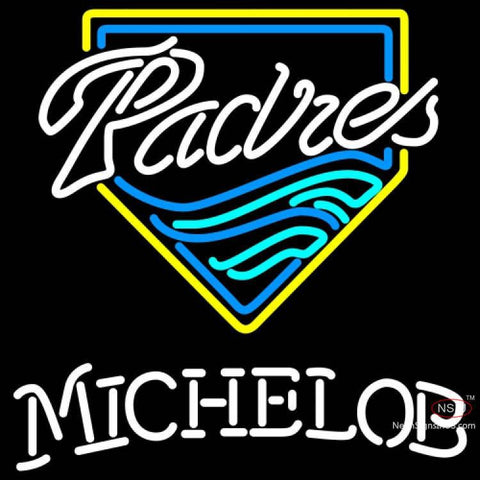 Michelob San Diego Padres MLB Neon Sign   