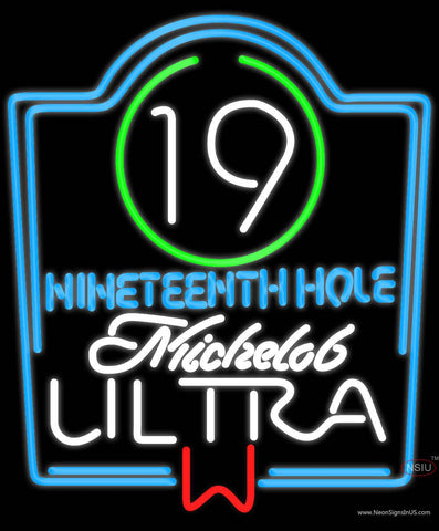 Michelob Ultra th Hole Neon Beer Signs