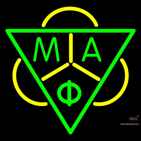 Mu Alpha Phi Logo Neon Sign x 