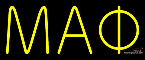 Mu Alpha Phi Neon Sign  