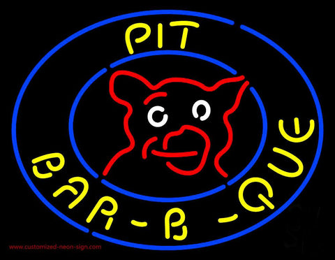 Pit BBQ Neon Sign