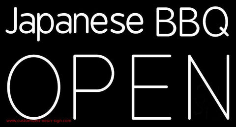 Japanese BBQ Open Neon Sign