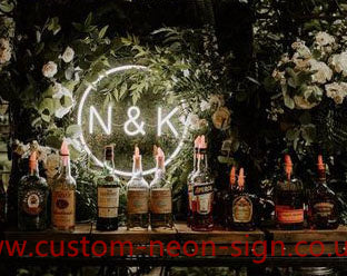 N And K Wedding Home Deco Neon Sign