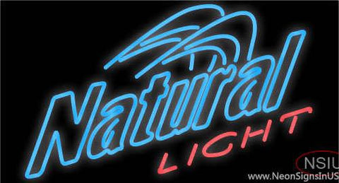 Natural Light Enhance Neon Beer Sign