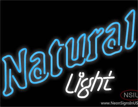 Natural Light Neon Beer Sign