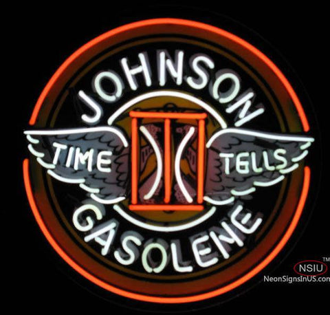Johnson Gasoline Neon Sign 