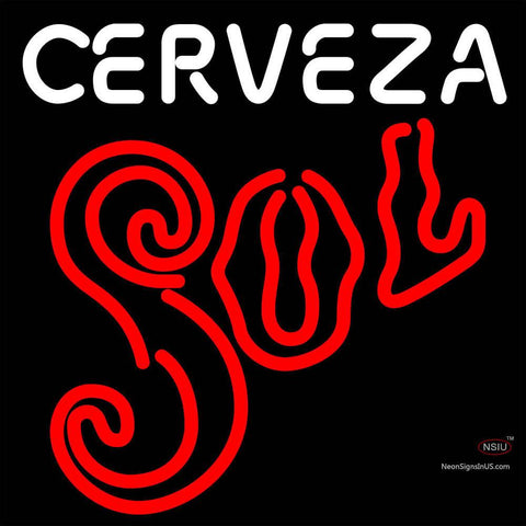 Cerveza Sol Neon Sign 