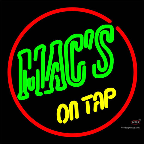 Macs On Tap Neon Sign 