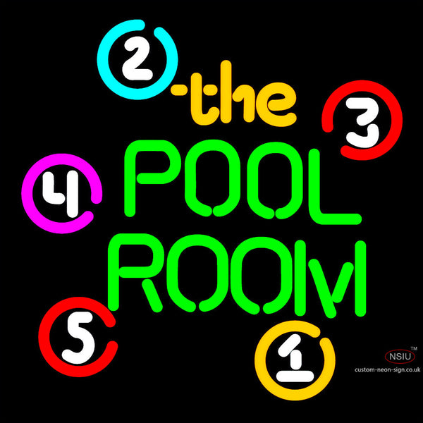 The Pool Room Neon Sign – Custom-Neon-Sign