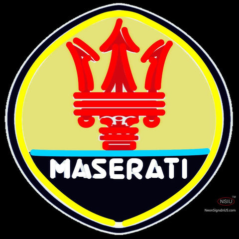 Maserati gt Spyder Quattroporte Neon Sign 