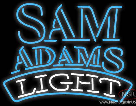 Samuel Adams Light Beer Neon Beer Sign