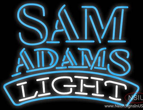 Samuel Adams Light Beer Neon Beer Sign 