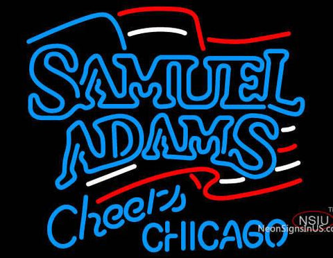 Samuel Adams Cheers Chicago Neon Beer Sign