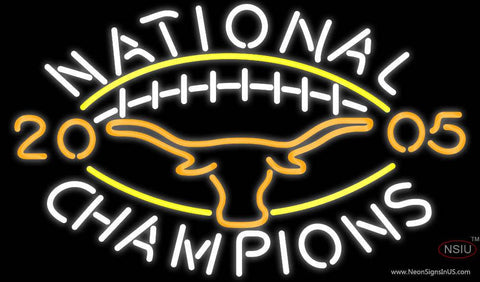 Neon Beer Sign Ut National Champions 