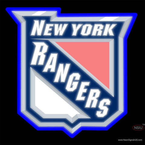 New York Rangers  Real Neon Glass Tube Neon Sign x 