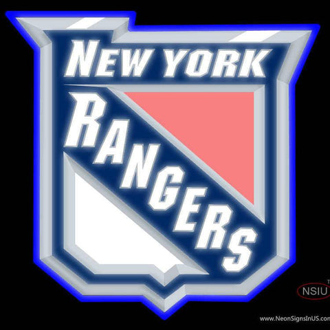 New York Rangers  Real Neon Glass Tube Neon Sign x 