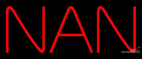 Nu Alpha Nu Neon Sign  