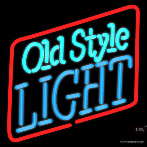 Old Style Light Neon Beer Sign x 