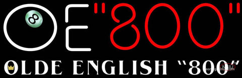 Olde English '' -Ball Neon Beer Sign 