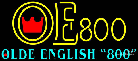 Olde English  Neon Beer Sign 