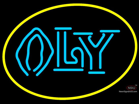 Oly Logo Neon Beer Sign 