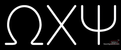 Omega Chi Psi Neon Sign  