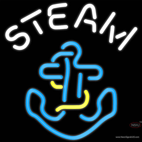 Steam Real Neon Glass Tube Neon Sign