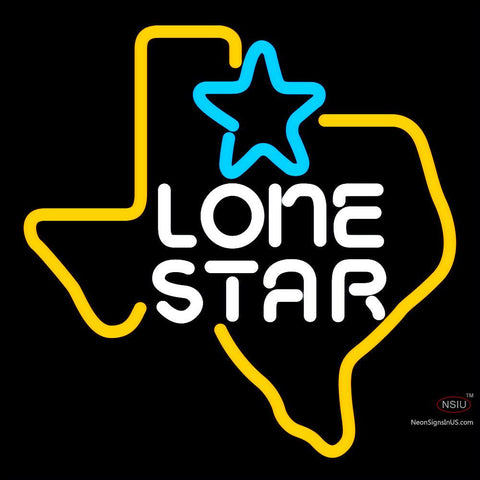 Lone Star Neon Beer Sign x