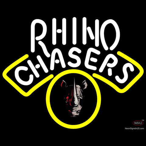 Rhino Chasers Neon Beer Sign