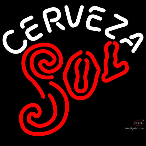SOL Cerveza Neon Beer Sign