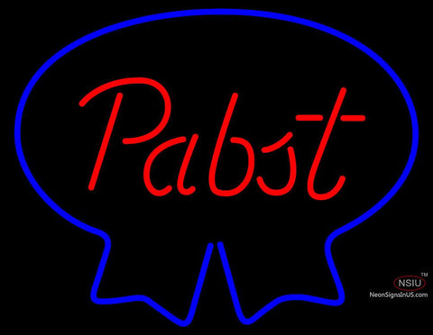 Pabst Blue Ribbon Neon Beer Sign 