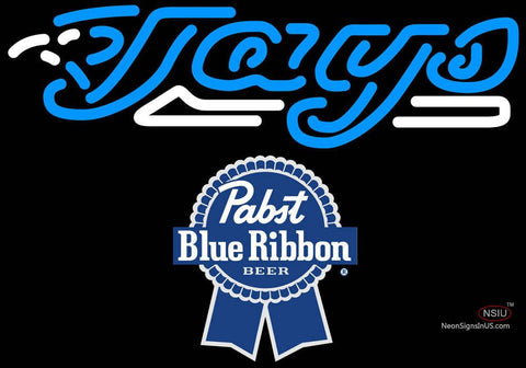 Pabst Blue Ribbon Toronto Blue Jays MLB Neon Sign  