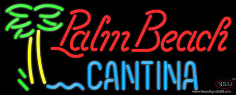 Palm Beach Cantina Real Neon Glass Tube Neon Sign 