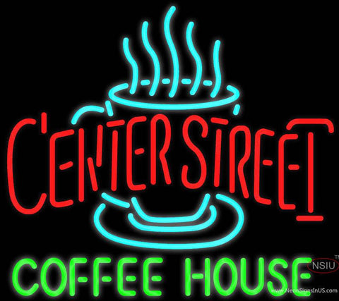 Personalized Espresso Or Coffee Stand Real Neon Glass Tube Neon Sign 